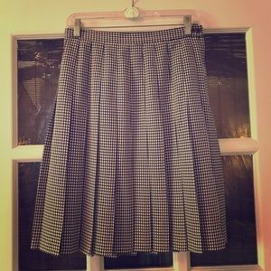 Vintage pleated skirt